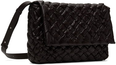 Taška cez rameno Bottega Veneta Bottega Veneta Rumple Messenger Bag Čierna | 776519V2BJ1, 1