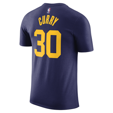 Tričko Jordan Stephen Curry State Warriors 2022/23 Statement Edition Name & Number T-Shirt Navy | DV5772-422, 3