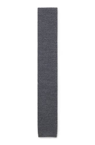 Doplnky BOSS BECKHAM x BOSS Knitted Tie in Wool Šedá | 50555729