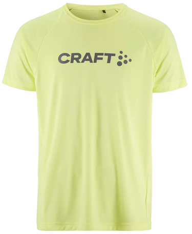 Tričko Craft Craft Core Essence Logo T-Shirt Žltá | 1911786-507000, 0