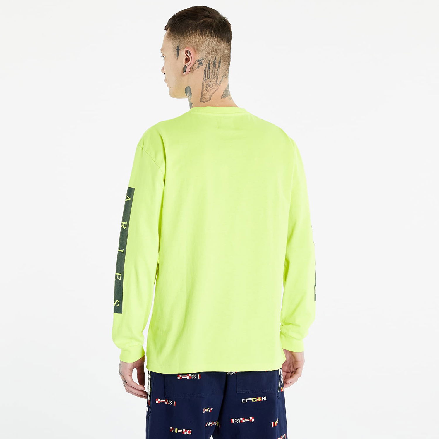 Tričko Tommy Hilfiger x Aries Long Sleeve Tee Žltá | DM0DM16549 ZAA, 1