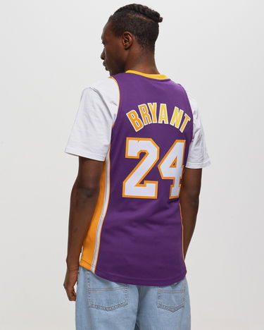 Dres Mitchell & Ness NBA AUTHENTIC JERSEY LOS ANGELES LAKERS ROAD FINALS 2008-09 KOBE BRYANT #24 Fialová | AJY4EL18017-LALPURP08KBR, 1