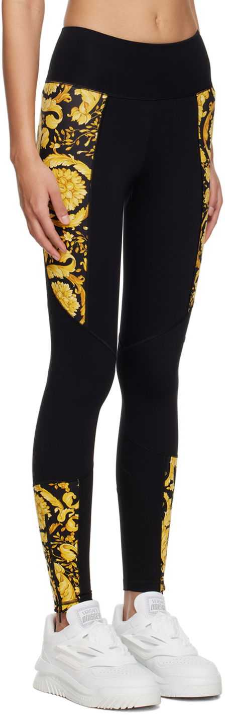 Legíny Versace Versace Barocco Leggings Čierna | 1008683_1A06656_5B010, 1