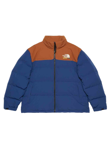 Prešívaná bunda Gucci The North Face x Down Jacket Navy | 663757 XAADP 4383