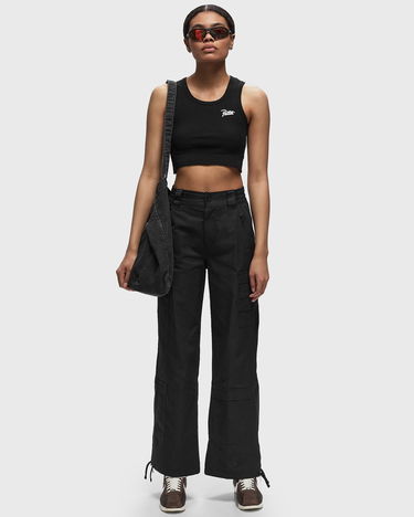 Tielko Patta Cropped Waffle Tank Top Čierna | POC-BF24-8010-363-0004-001, 1