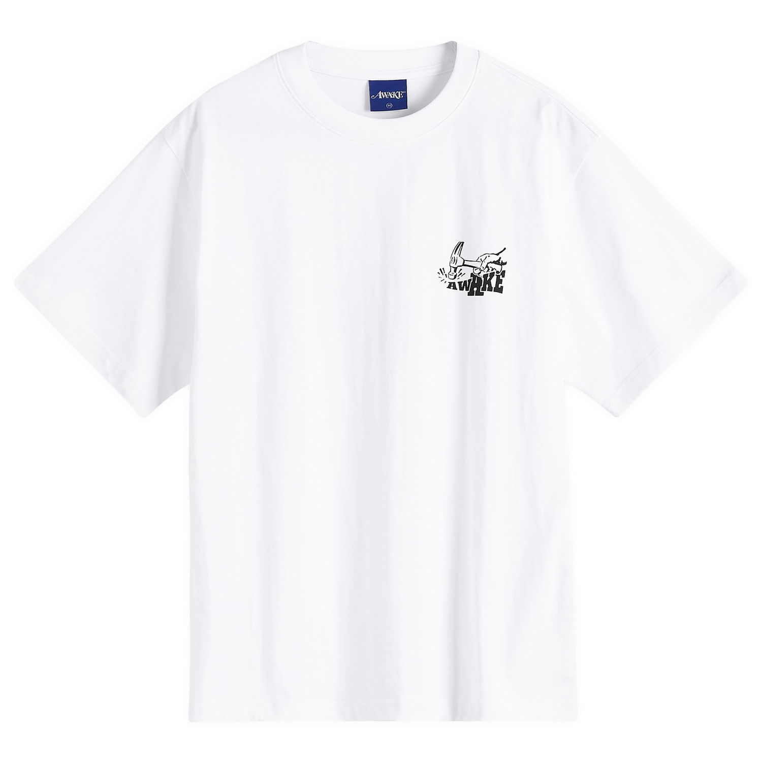 Tričko Awake NY Awake NY Hammer Graphic Tee, Size L Biela | AWK-SP25-TS003-WHT, 0