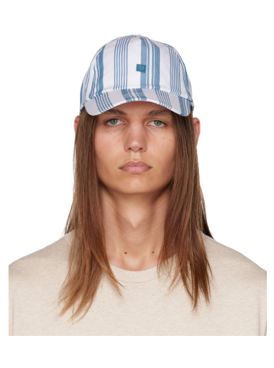 Šiltovka Acne Studios Micro Patch Cap Modrá | C40290-