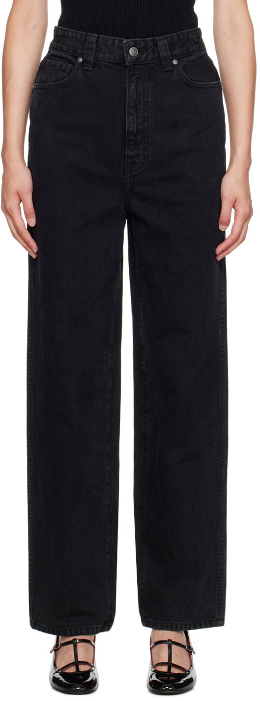 Džínsy Khaite Black 'The Martin' Jeans Čierna | 1111913091, 0