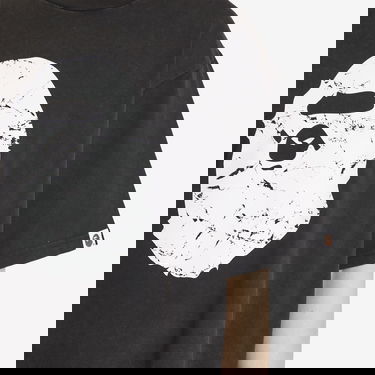 Tričko BAPE A Bathing Ape Heavy Washed Ape Head Relaxed Fit T-Shirt, Size Large Čierna | 001CSL301351M-BLK, 5