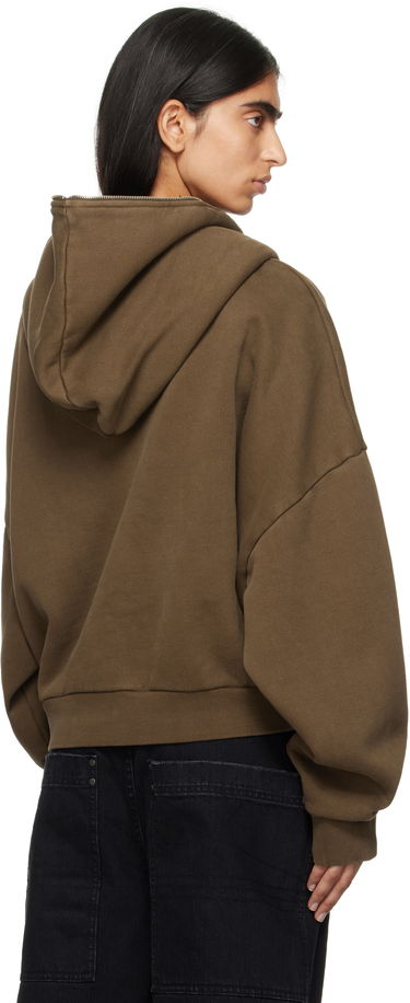 Mikina Entire Studios Entire Studios Eternal Zip Hoodie Hnedá | ES2202BT, 2