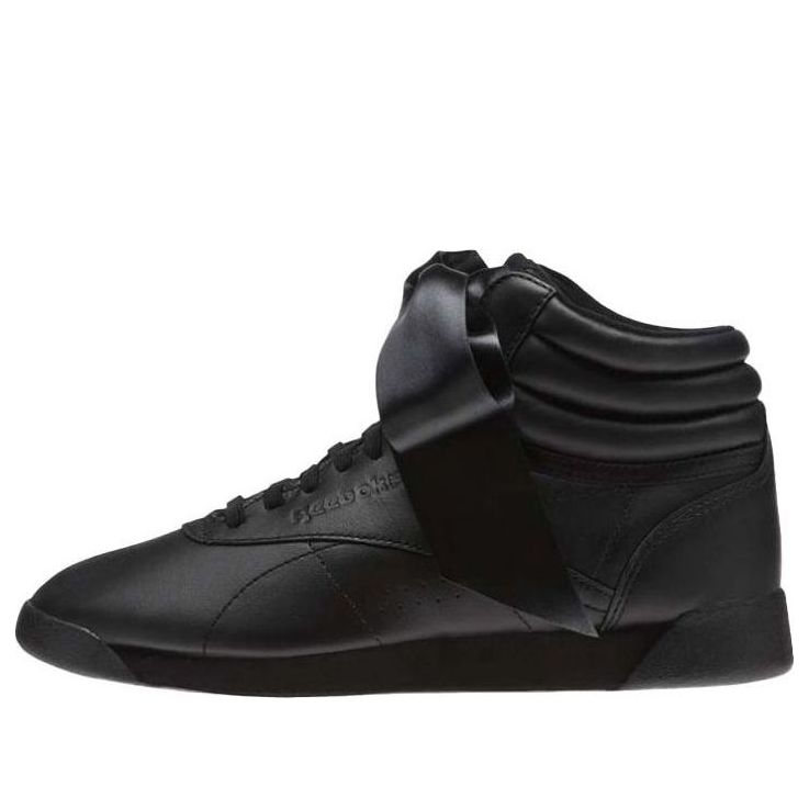 Tenisky a topánky Reebok Freestyle Hi Satin Bow Čierna | CM8904, 0