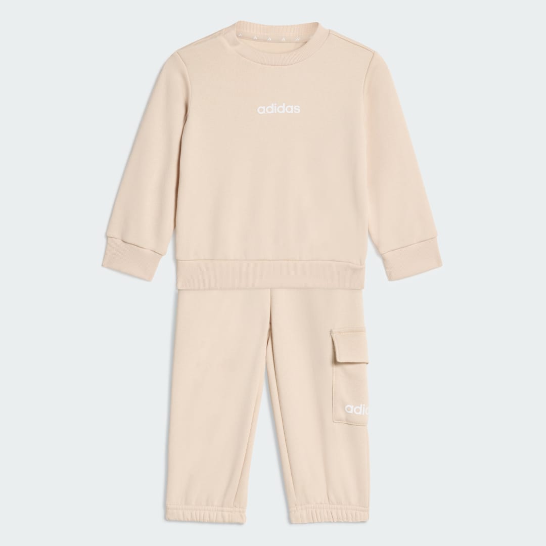 Súprava adidas Performance Essentials Jogger Set Béžová | KE0862, 0