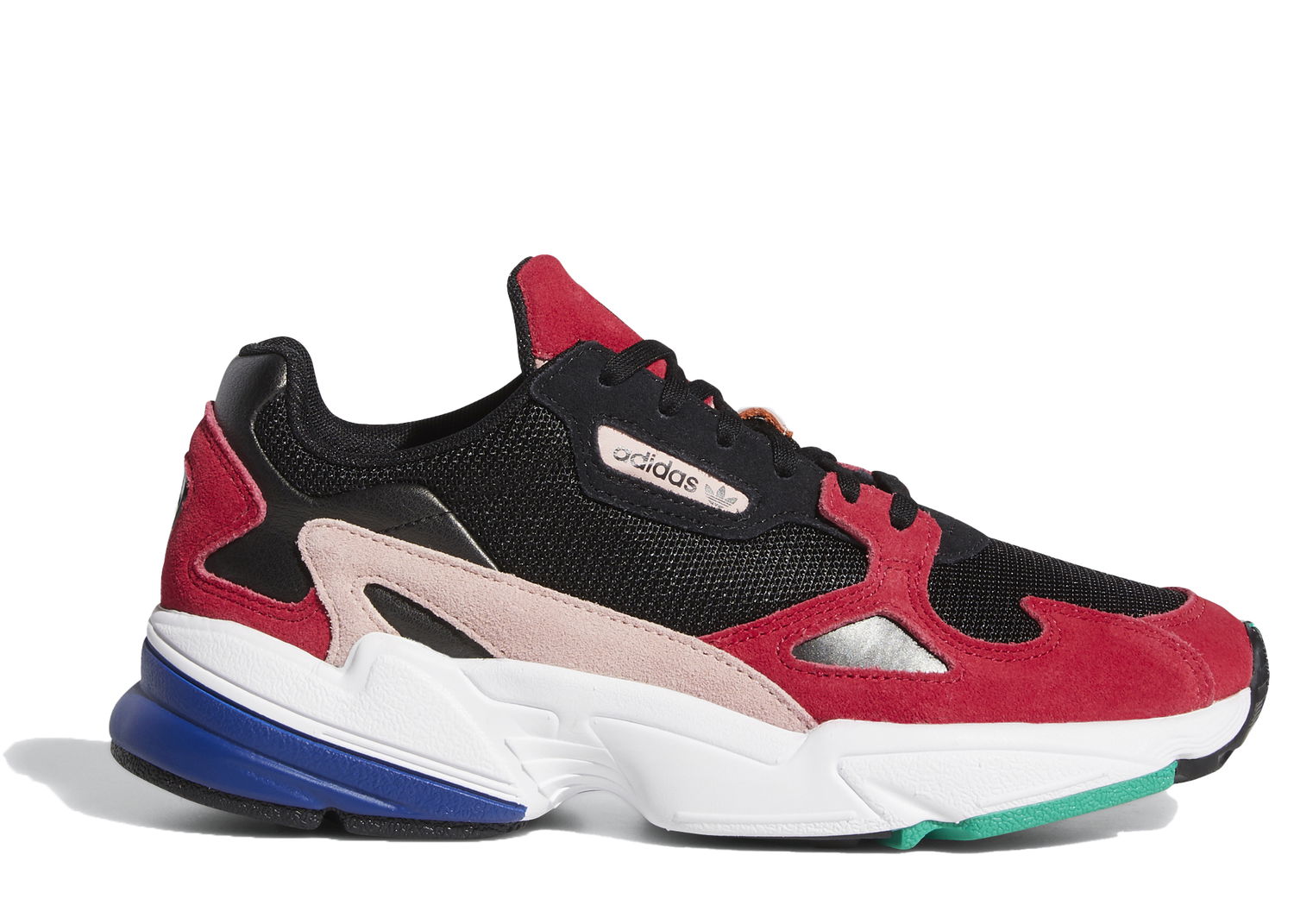 Tenisky a topánky adidas Originals Falcon Core Black Energy Pink W Červená | EG9230, 0