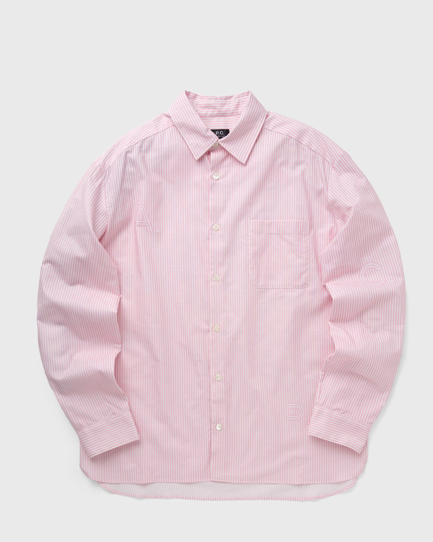 Košeľa A.P.C. Chemise Shirt Ružová | COGXW-H12532-FAA, 0