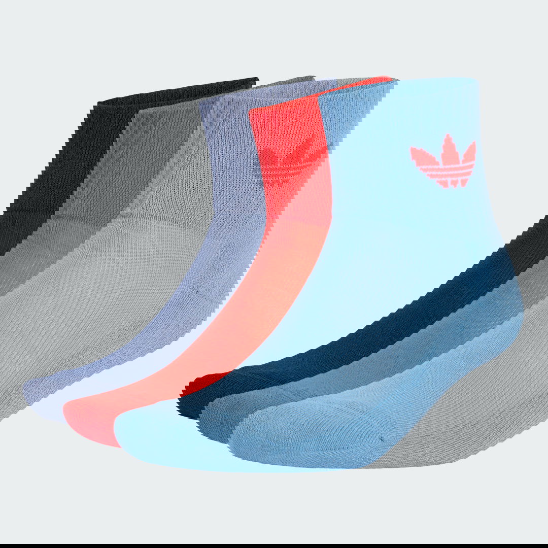 Ponožky adidas Performance Mid-Cut Crew Socks - 3 Pairs Rôznofarebný | JV8595, 0