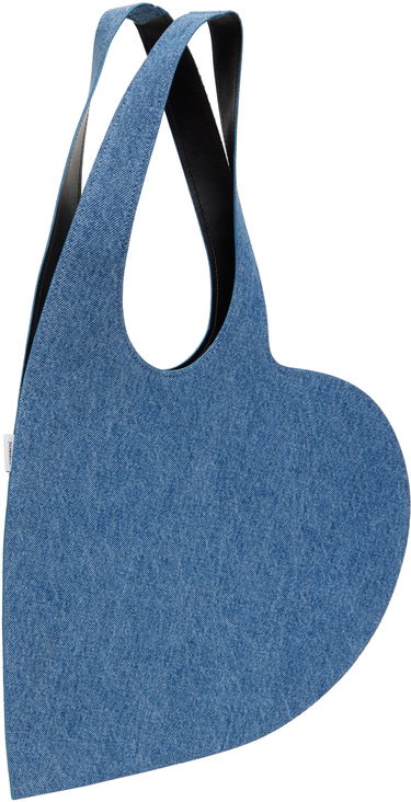 Tote bag Coperni Coperni Mini Heart Denim Tote Modrá | COPBA14BIS202, 2