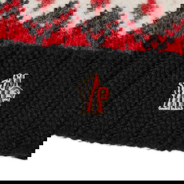 Klobúk Moncler Grenoble Fairisle Beanie Hat Čierna | 3B000-17-M2865-107, 2