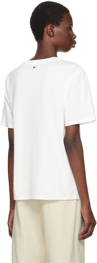 Tričko Max Mara Max Mara Crochet Appliqué T-Shirt Biela | 2425976041600, 2