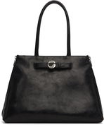 Top Handle Data Bag with Metallic Clasp