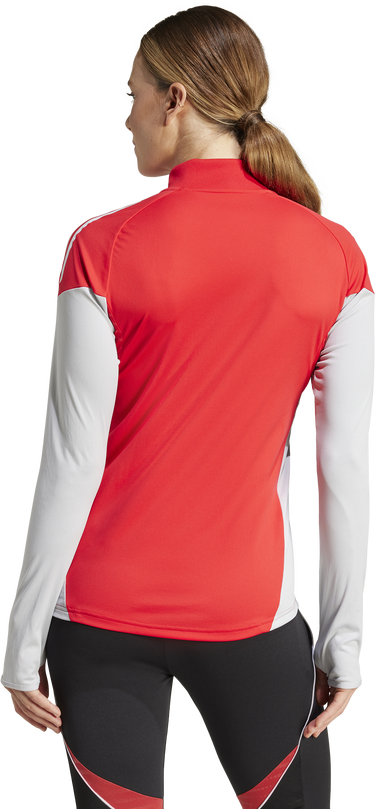 Mikina adidas Originals adidas Tiro 25 Training 1/4 Zip Top Červená | iw0450, 4