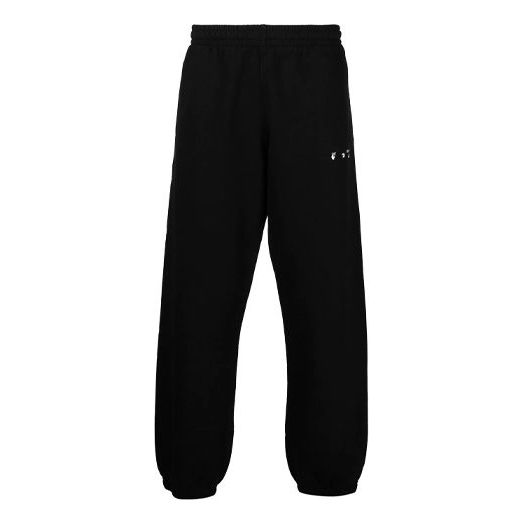 Tepláky Off-White Loose Fit Sports Pants Čierna | OMCH029S21FLE0041001