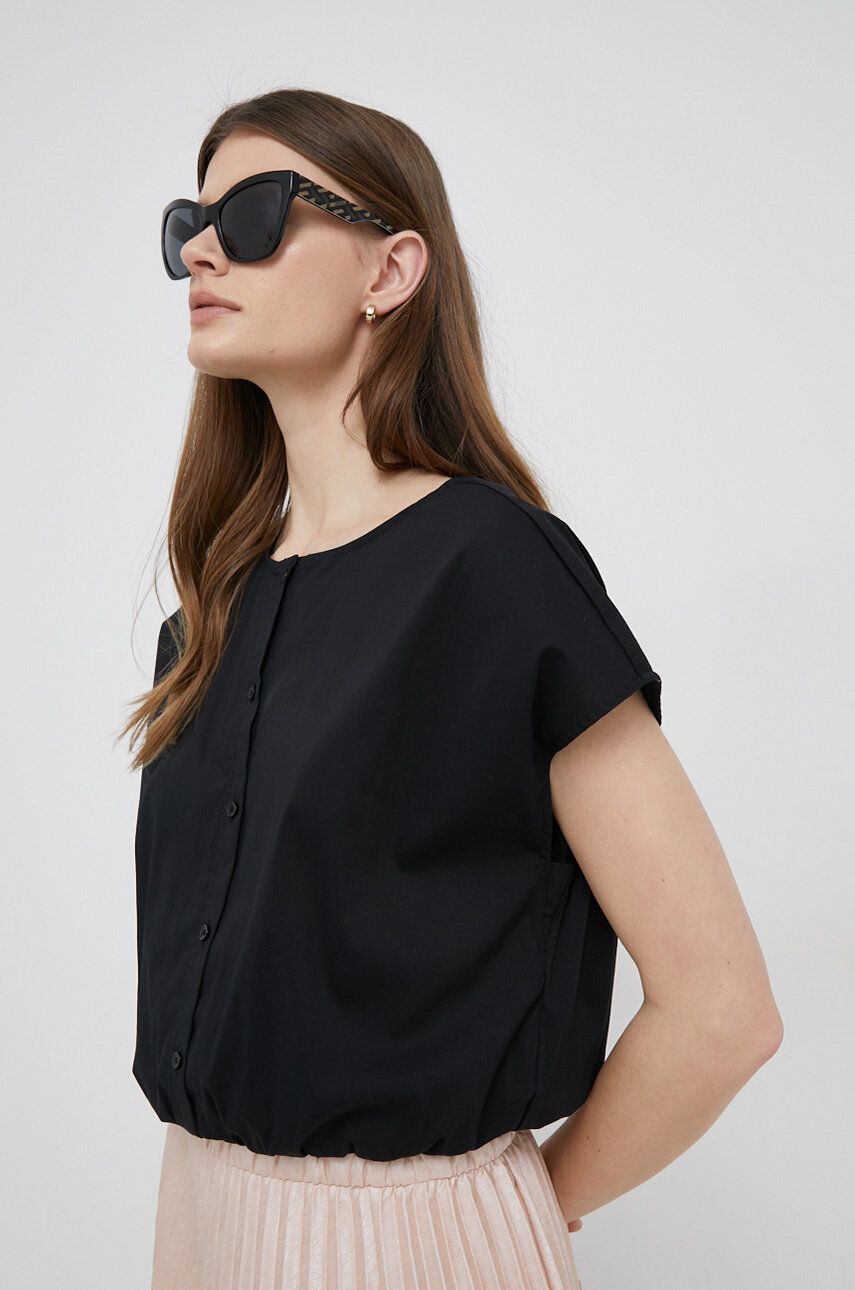 Košeľa DKNY Blouse Čierna | P3AA0R82, 0