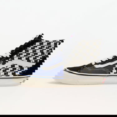 Tenisky a topánky Vans Clash The Wall LX Suede/Canvas Black Checkerboard Navy | VN000CNKBKC1, 0