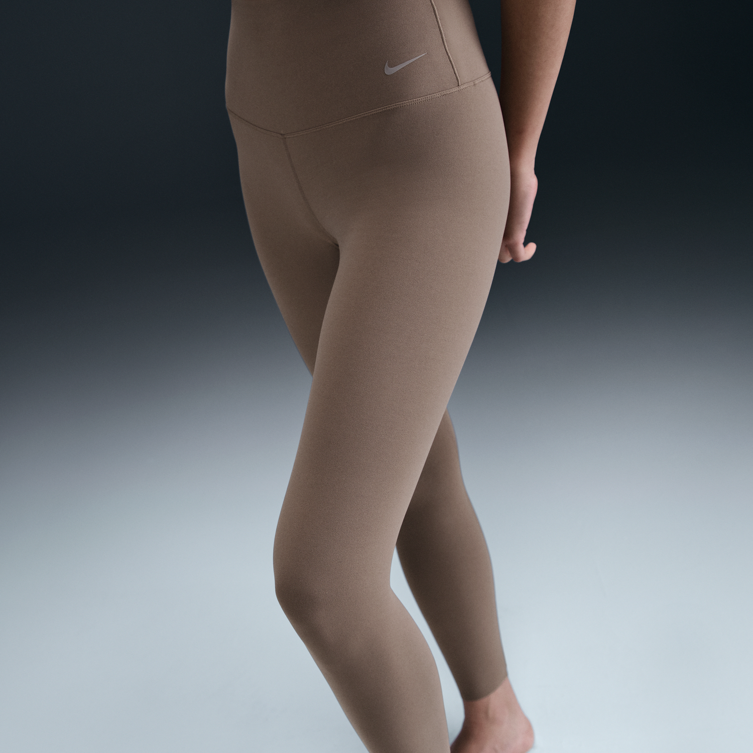 Legíny Nike Nike Zenvy 7/8 High-Waisted Leggings Hnedá | DQ6015-233, 1