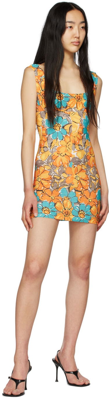 Šaty Miaou Miaou Vivi Floral Mini Dress Rôznofarebný | 5022-CL-PFO-SCR, 3