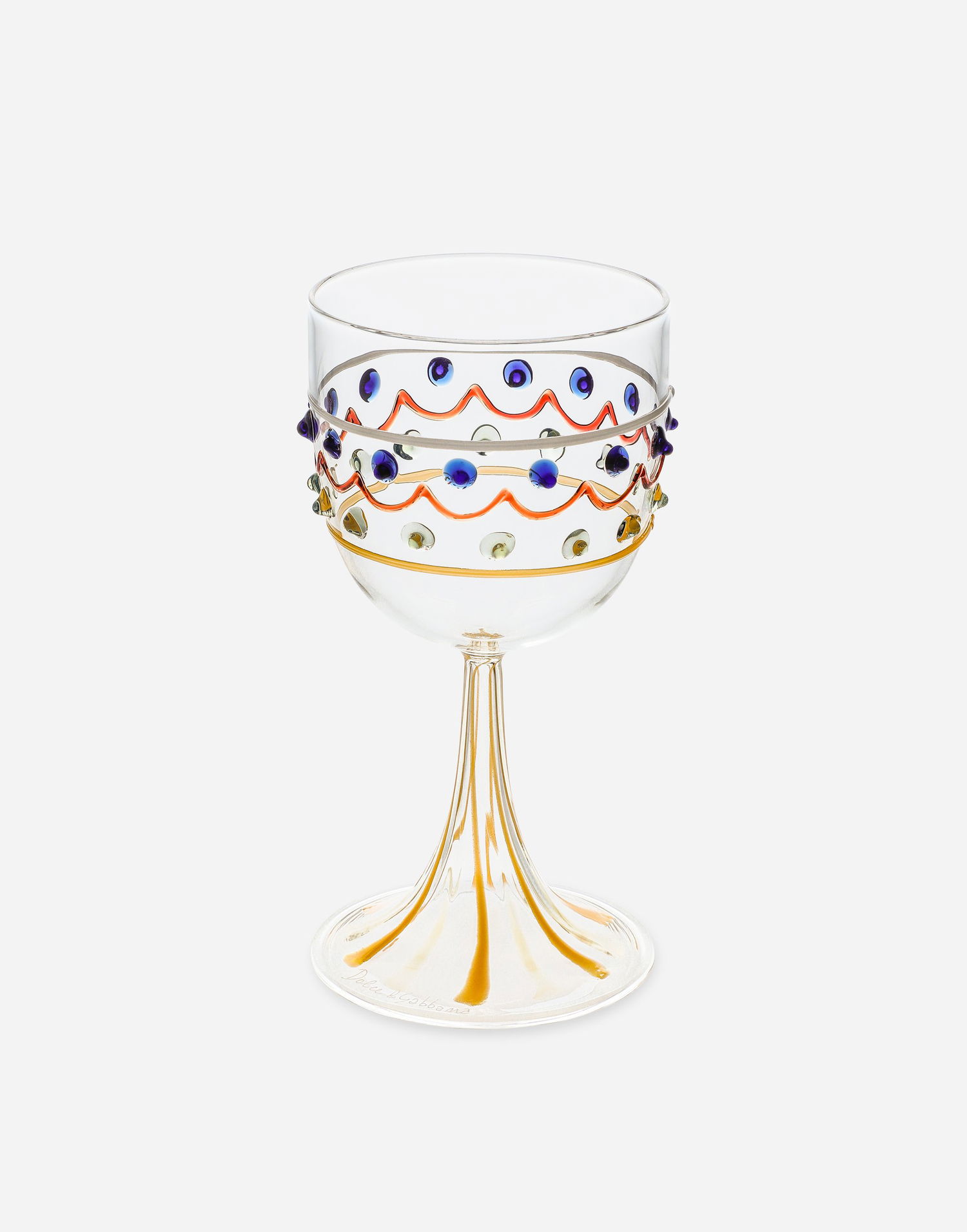 Home decor Dolce & Gabbana Multicolor Wine Glass Rôznofarebný | TCB002TCALVUC121, 0