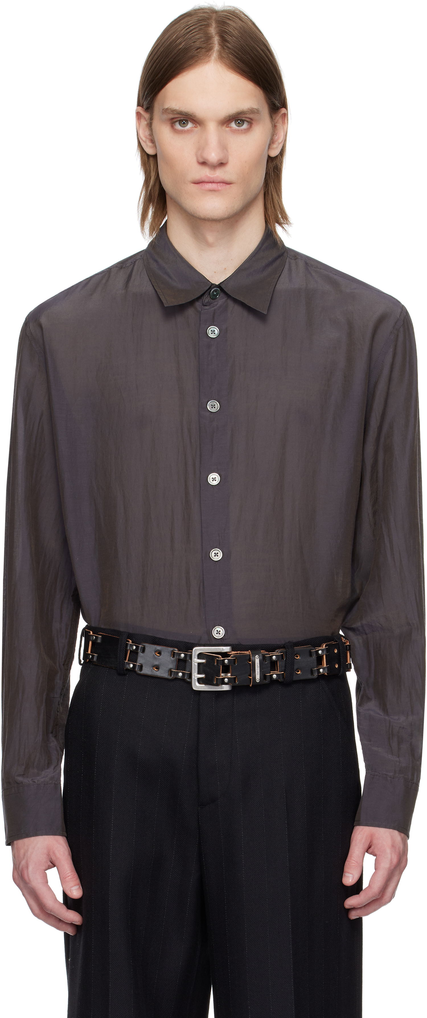 Košeľa OUR LEGACY Our Legacy Beyond Shirt Šedá | M2252BC, 0