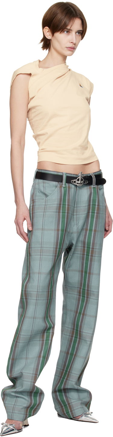 Opasok Vivienne Westwood Vivienne Westwood Line Orb Buckle Belt Čierna | 82010071U-L009X-, 2