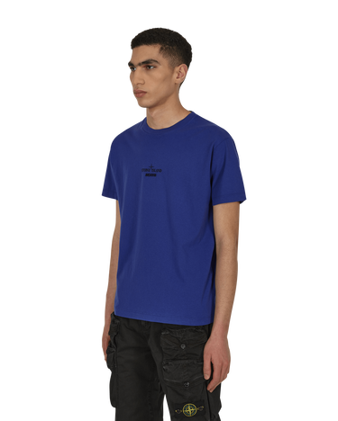 Tričko Stone Island Archivio Garment Dyed T-Shirt Blue Modrá | 76152NS91 V0022, 1