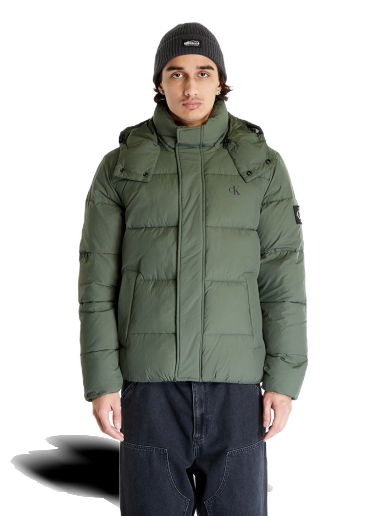 Bunda CALVIN KLEIN Essentials Non Down Jacket Zelené | J30J323708 LLP