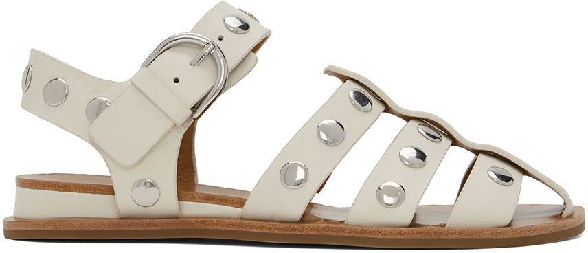 Oblečenie rag & bone rag & bone Beau Fisherman Sandals Biela | WFF24PF041LE41, 0