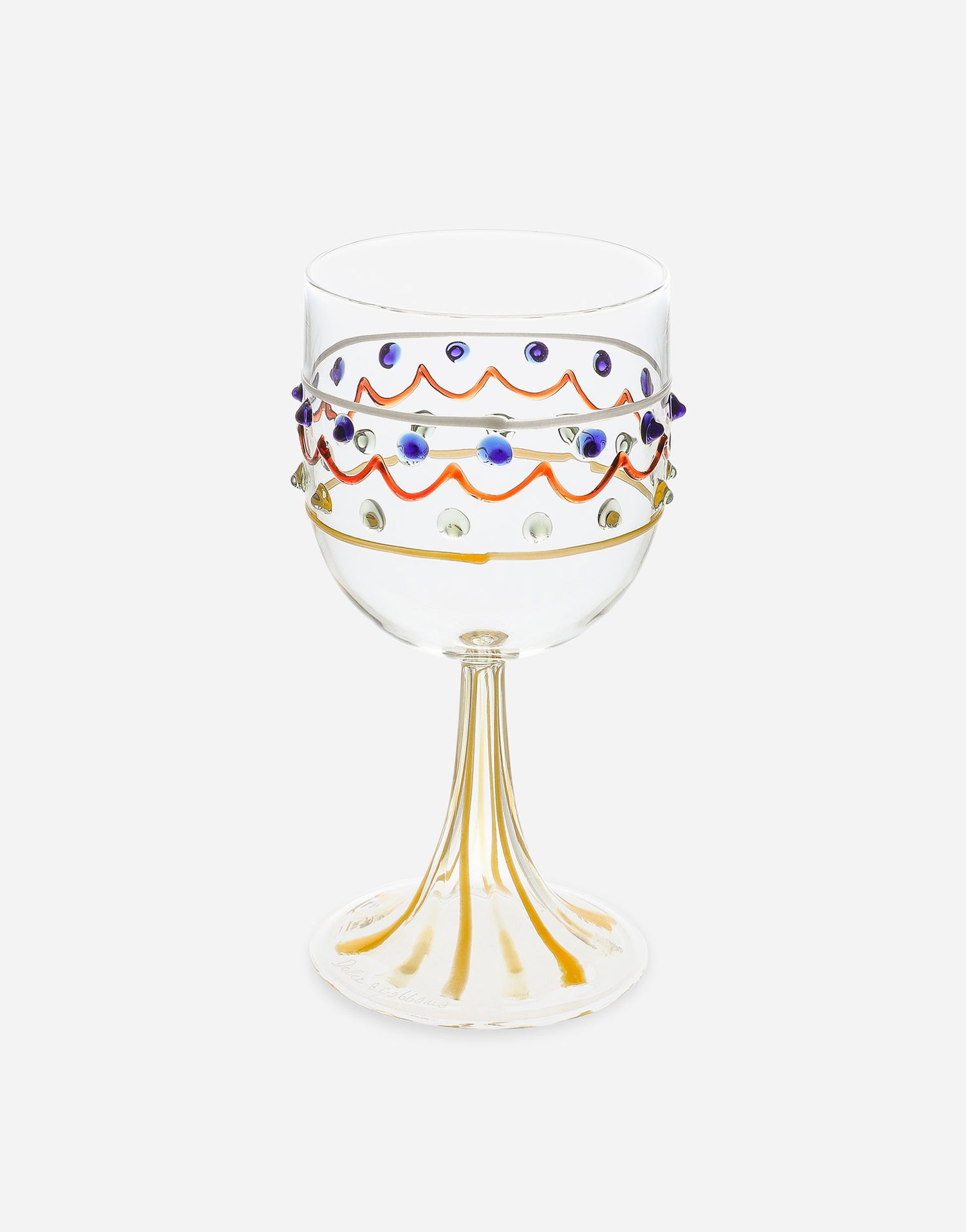 Home decor Dolce & Gabbana Multicolor Wine Glass Rôznofarebný | TCB001TCALVUC120, 0