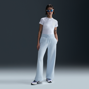 Tričko Nike Sportswear Phoenix Fleece High-Waisted Wide-Leg Pants Modrá | DQ5615-423, 2