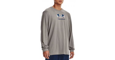 Tričko Under Armour Tee Grid Geometric Logo Šedá | 1375144-294, 1
