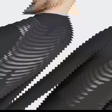 Tričko adidas Performance Techfit Control Training Long Sleeve Čierna | HS9814, 3