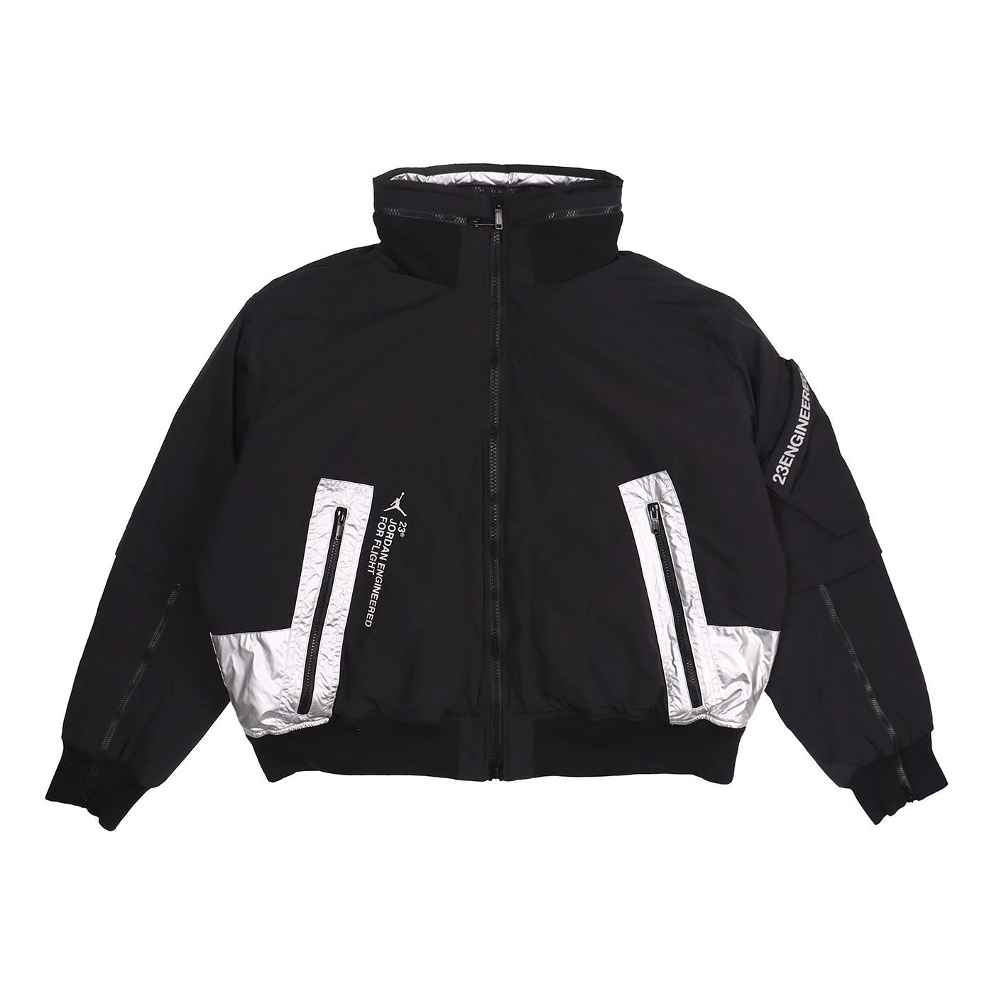 Bomber bunda Jordan Jordan 23 Engineered Loose Down Jacket Čierna | CQ2465-010, 0