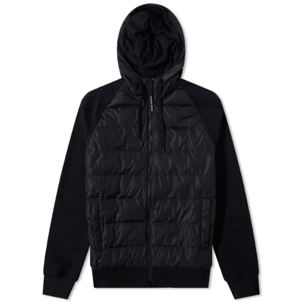 Sveter Canada Goose Hybridge Huron Hoody Black Čierna | 6843M-61, 0