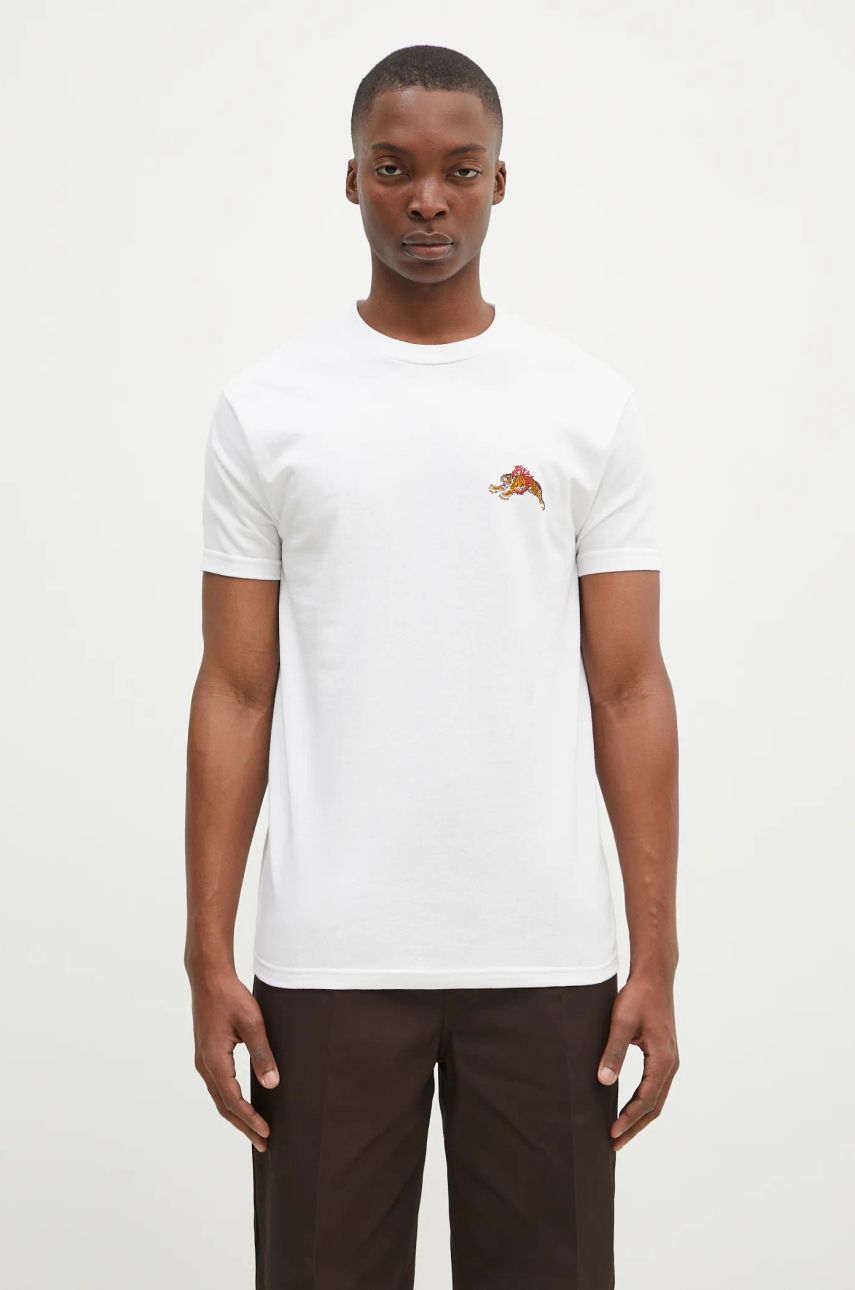 Tričko WACKO MARIA Tim Lehi Applique T-Shirt Biela | 24FW.WMT.TEE06, 0
