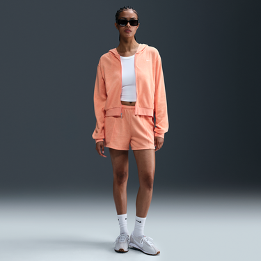 Mikina Nike Nike Sportswear Chill Terry Full-Zip Hoodie Oranžová | FN2415-844, 1