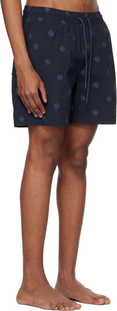 Plavky BOSS BOSS Quick-Dry Swim Shorts Navy | 50535785, 1