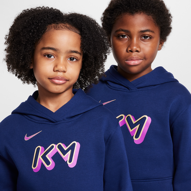 Mikina Nike Kylian Mbappé Club Fleece Hoodie Navy | HQ3685-492, 3