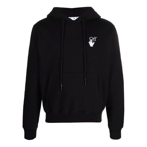 Mikina Off-White Off-White FW21 Long Sleeves Hoodie Čierna | OMBB034F21FLE0021084, 0