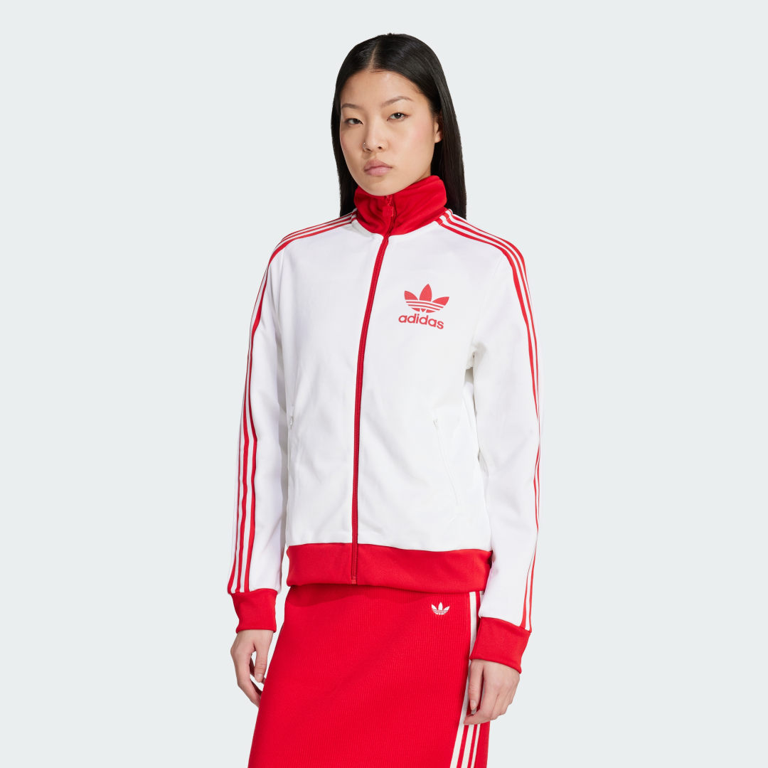 Súprava adidas Performance Beckenbauer Track Jacket Biela | JX7849, 0