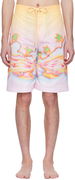 Casablanca Psychedelic Nirvana Swim Shorts