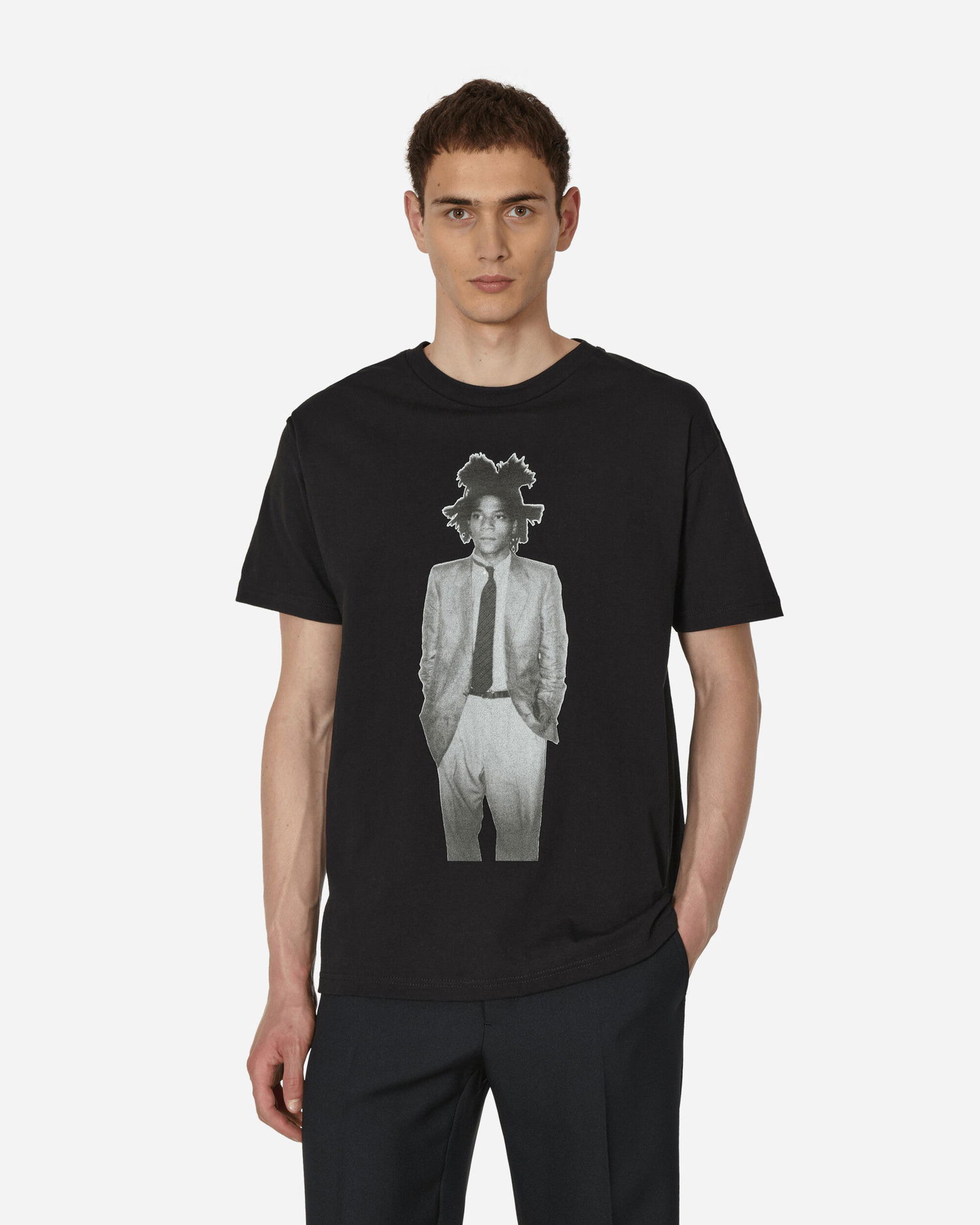Tričko WACKO MARIA Jean-Michel Basquiat T-Shirt Čierna | BASQUIAT-WM-TEE02 1, 0