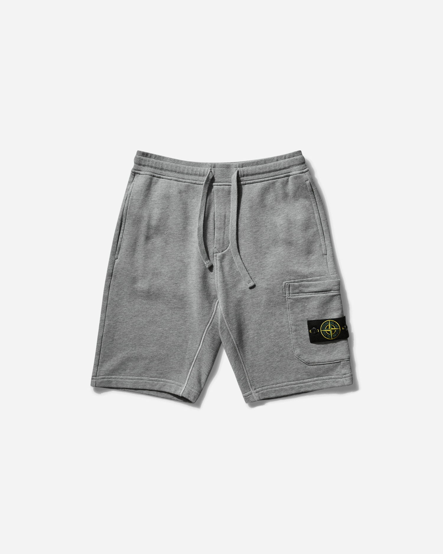 Šortky Stone Island Garment Dyed Cotton Fleece Shorts Šedá | K1S15-6200012-S0051 V0M64, 0